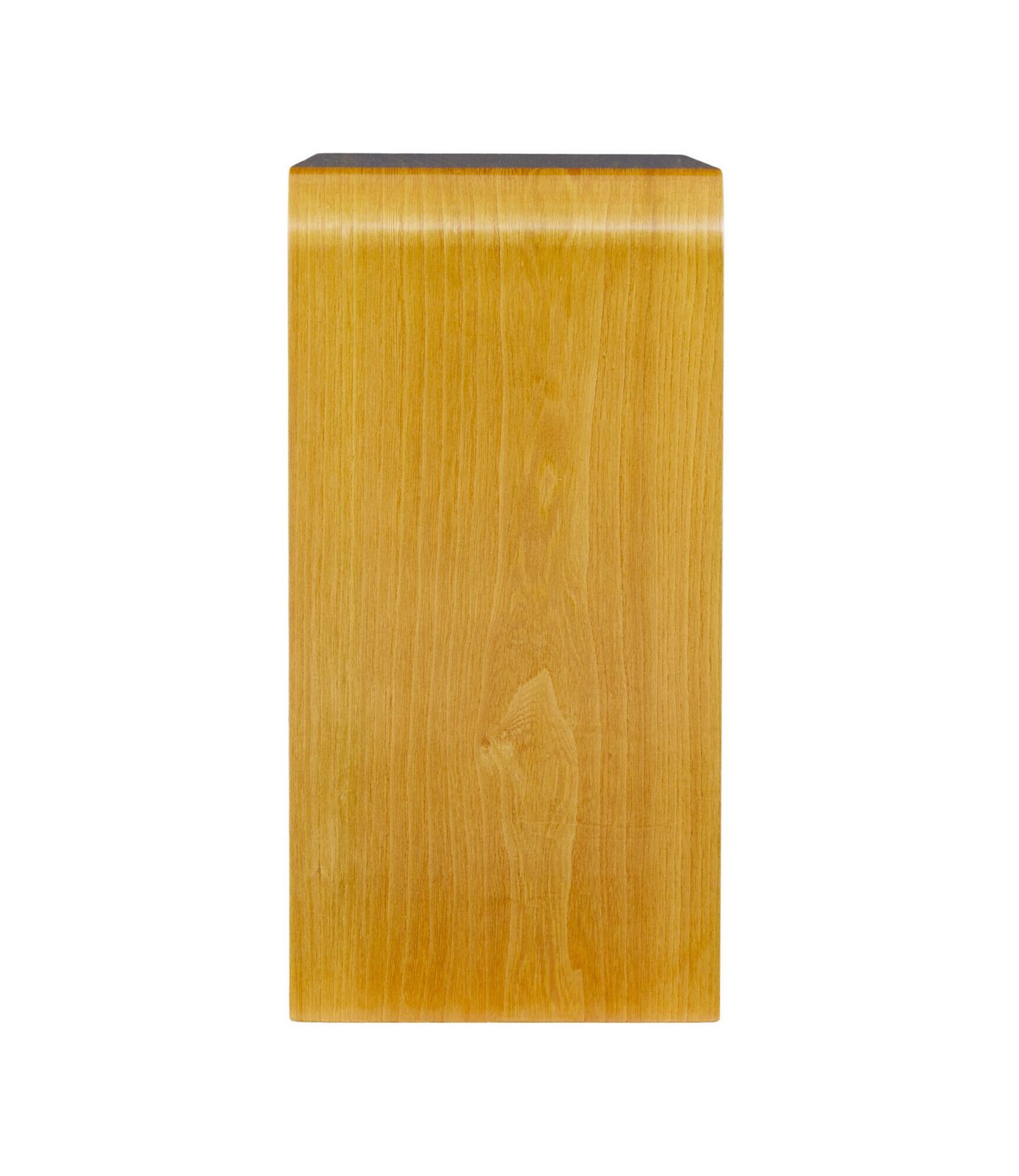 Mid Century Scandinavian Shaped Birch Bedside Table photo furniture