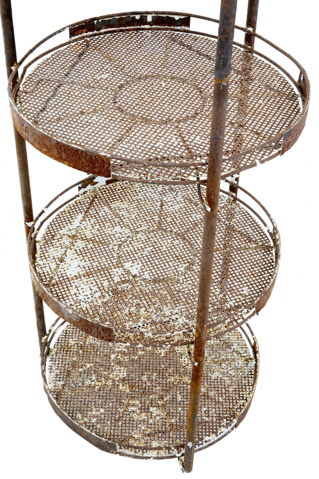 Early 20th Century Metal Seed Bulb Rack For Gardening photo furniture