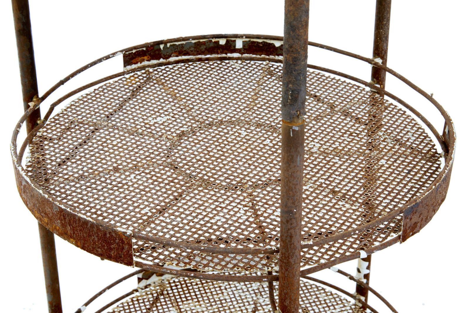 Early 20th Century Metal Seed Bulb Rack For Gardening photo Furniture
