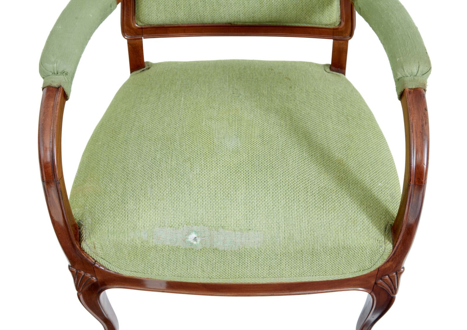 Set Of 6 Mid 20th Century Carved Dining Chairs photo for sale