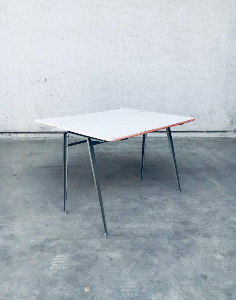 Dutch Industrial Design Desk By Wim Rietveld For Ahrend De Cirkel, Netherlands 1960's photo Furniture