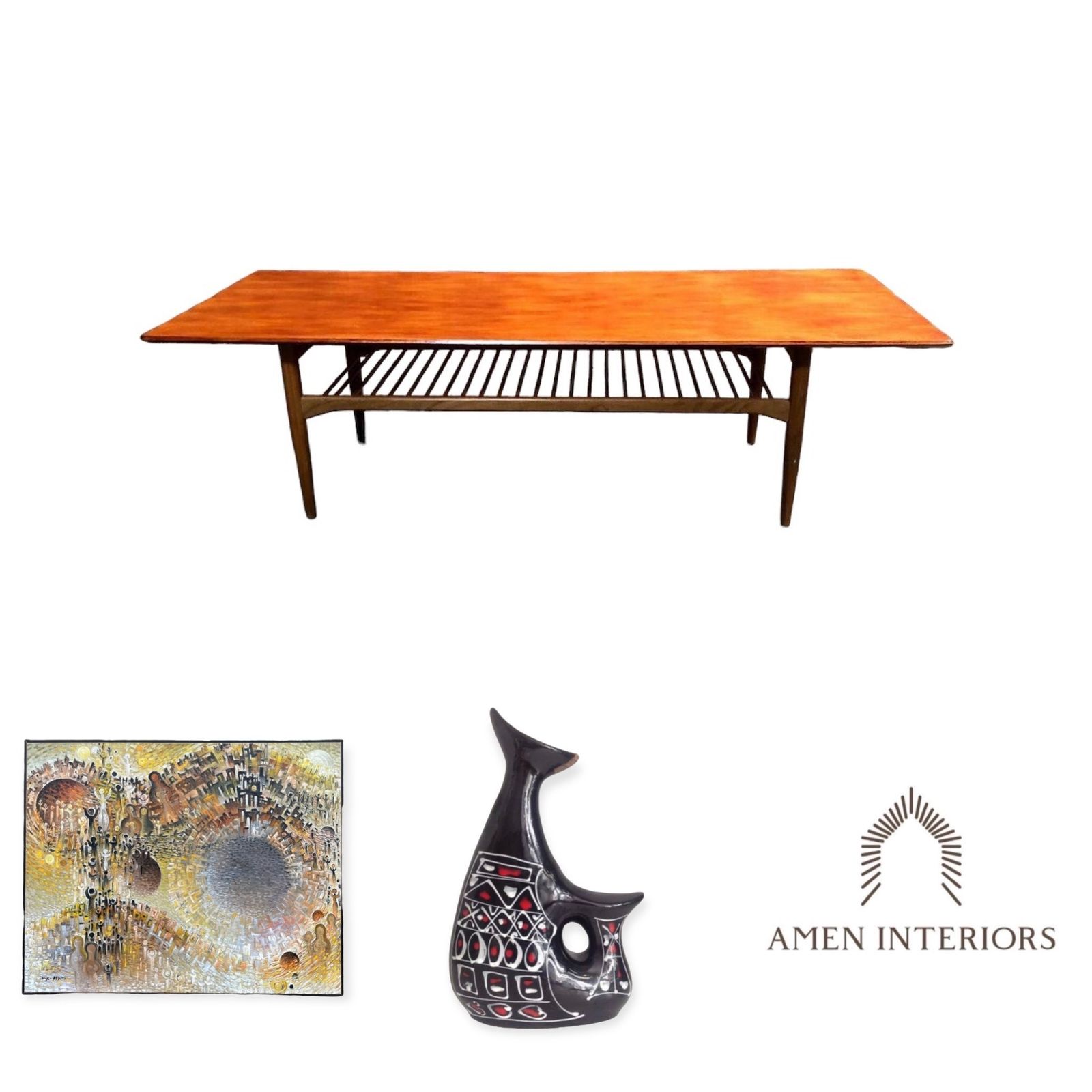 Ib Kofod Larsen For G Plan, Danish Range, Teak Coffee Table C.1962 photo 495.0