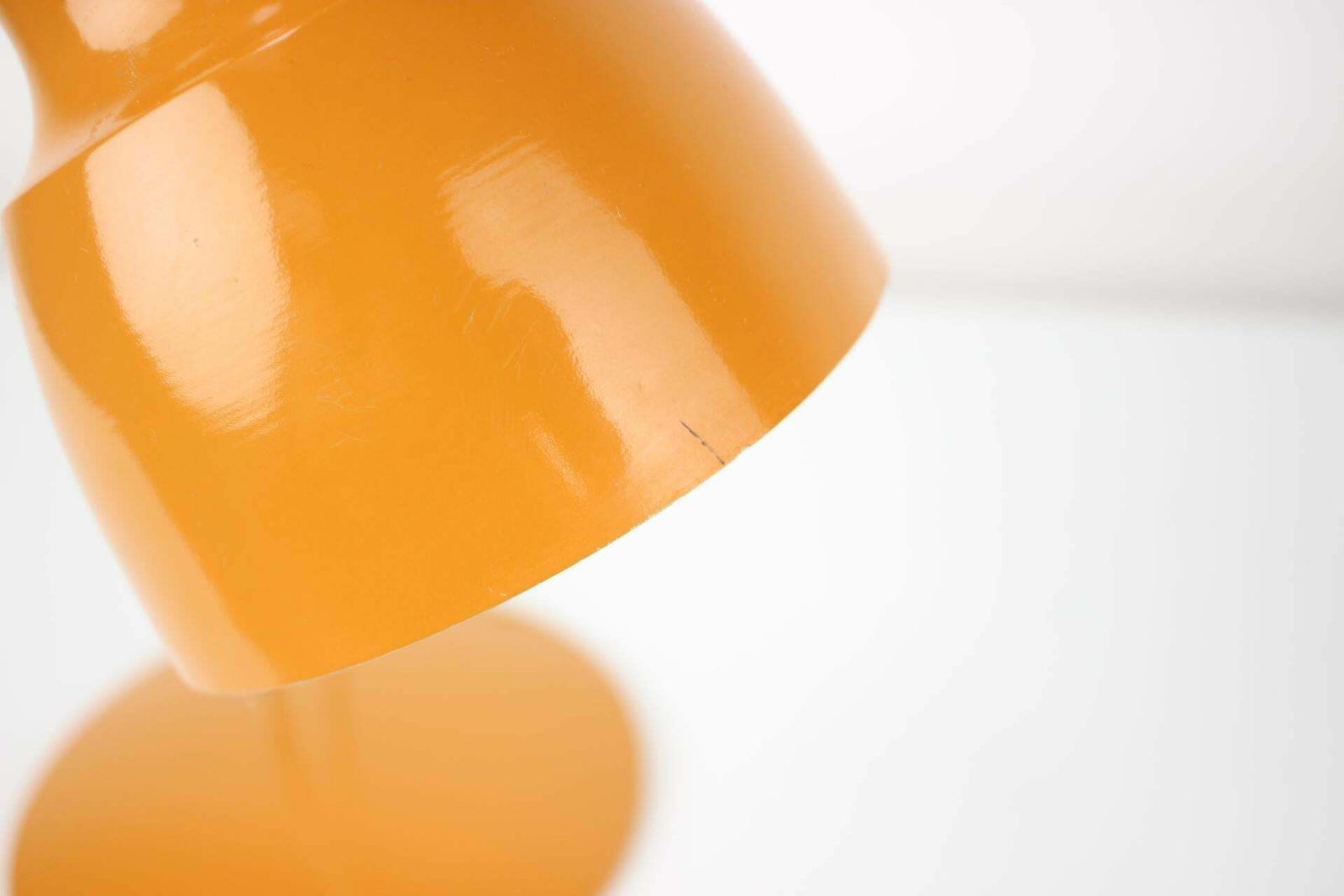 Midcentury Orange Table Lamp/Napako Designed By Josef Hurka, 1970s photo buy