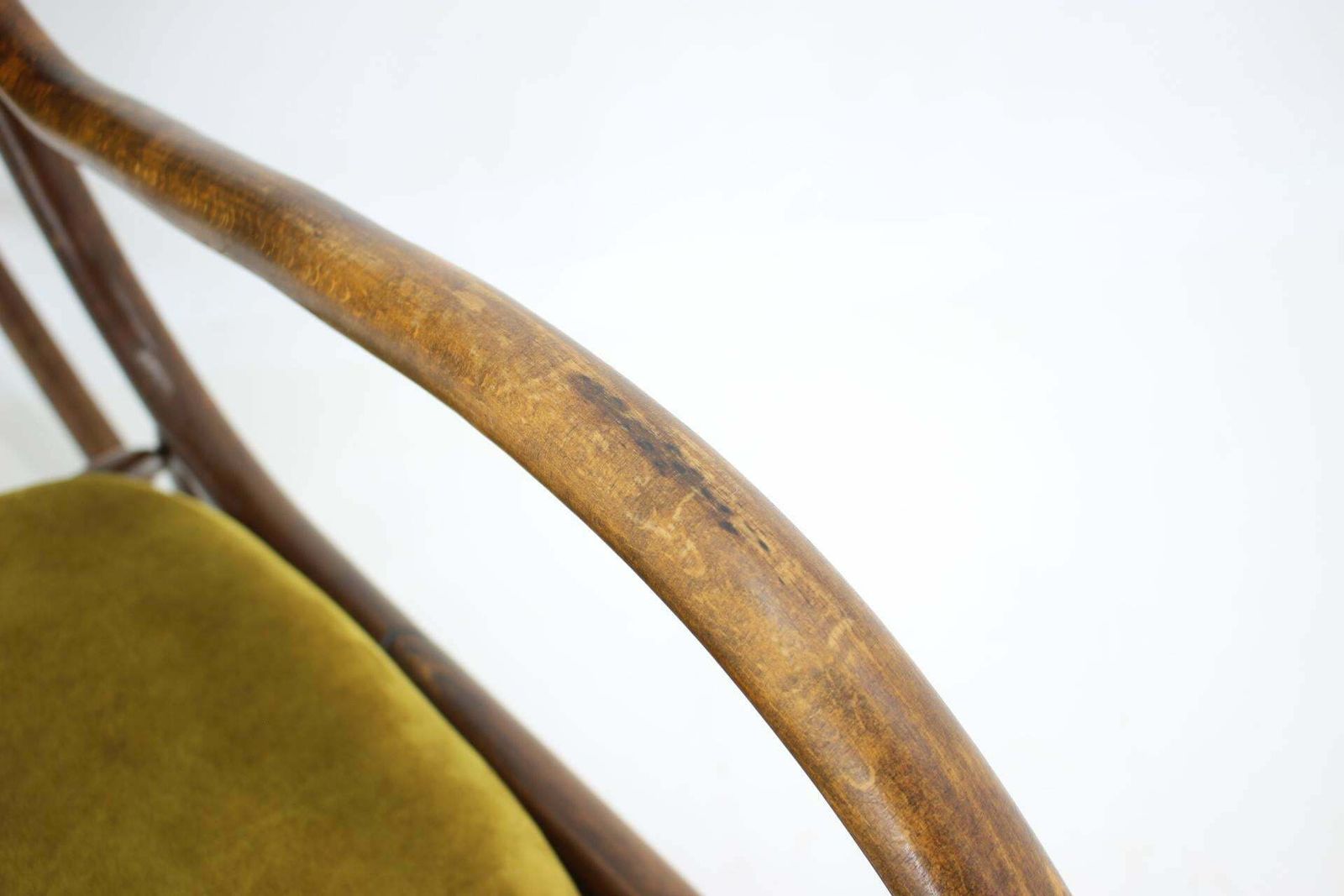 Restored Rocking Chair By Ton, Czechoslovakia 1960s photo vintage