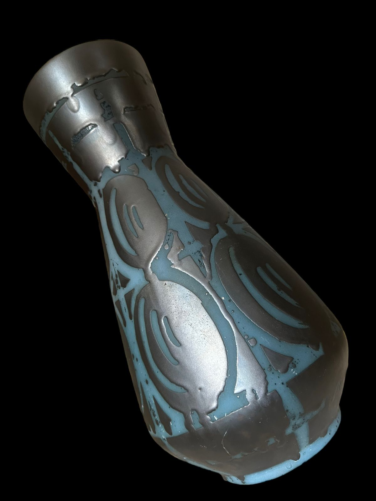 photo furniture Carstens Tonnieshof, West German Pottery, ‘Ankara’ Floor Vase C.1960