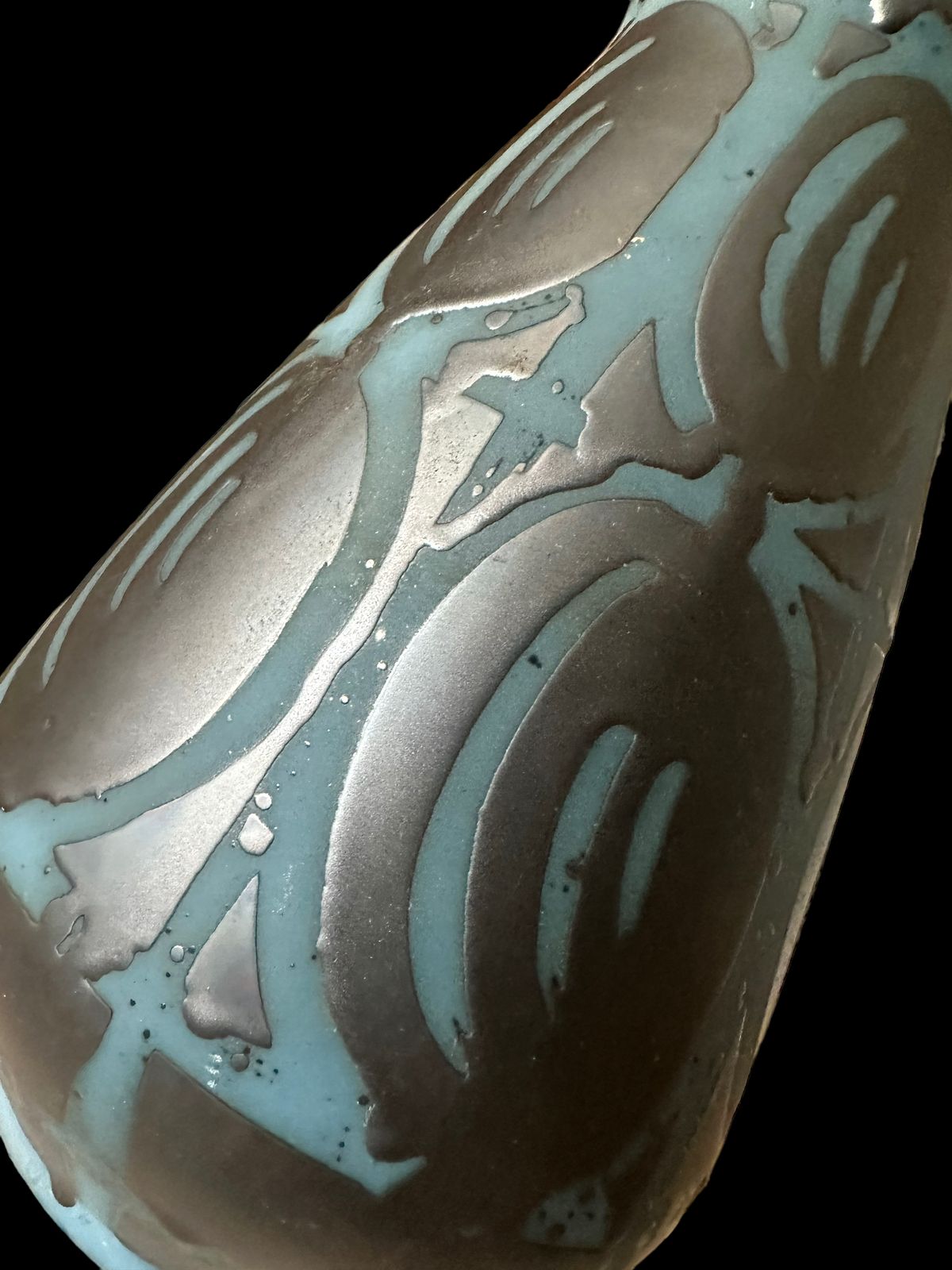 photo buy Carstens Tonnieshof, West German Pottery, ‘Ankara’ Floor Vase C.1960