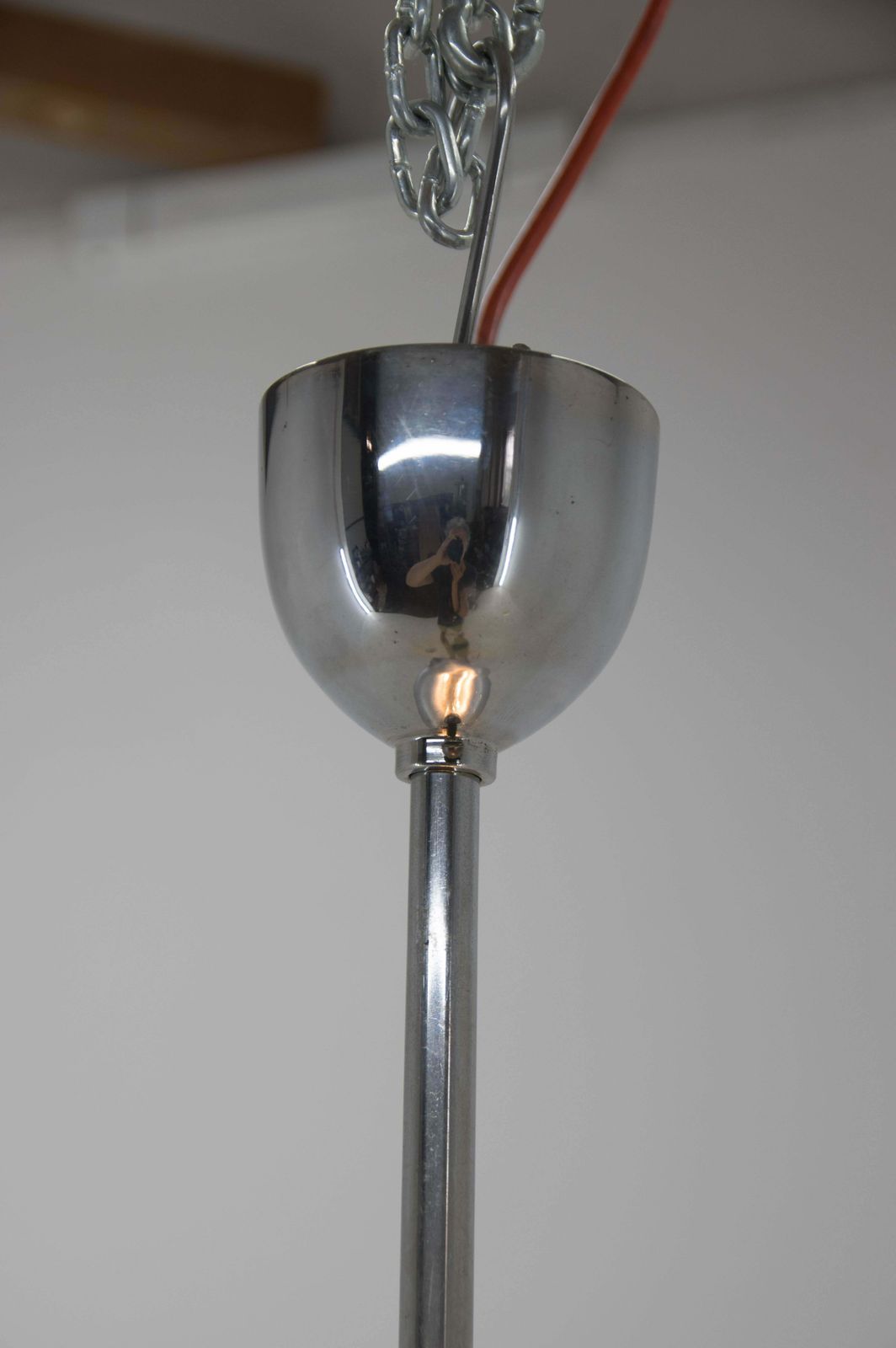 photo furniture Bauhaus Chandelier By Ias, 1930s, Restored