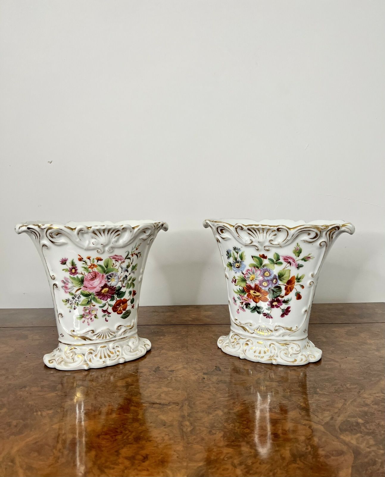 Fantastic Quality Garniture Of Three 19th Century French Vases photo buy