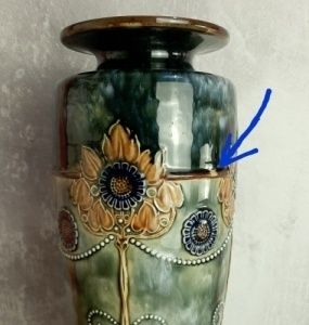 Royal Doulton Art Nouveau Vase photo Home Decor