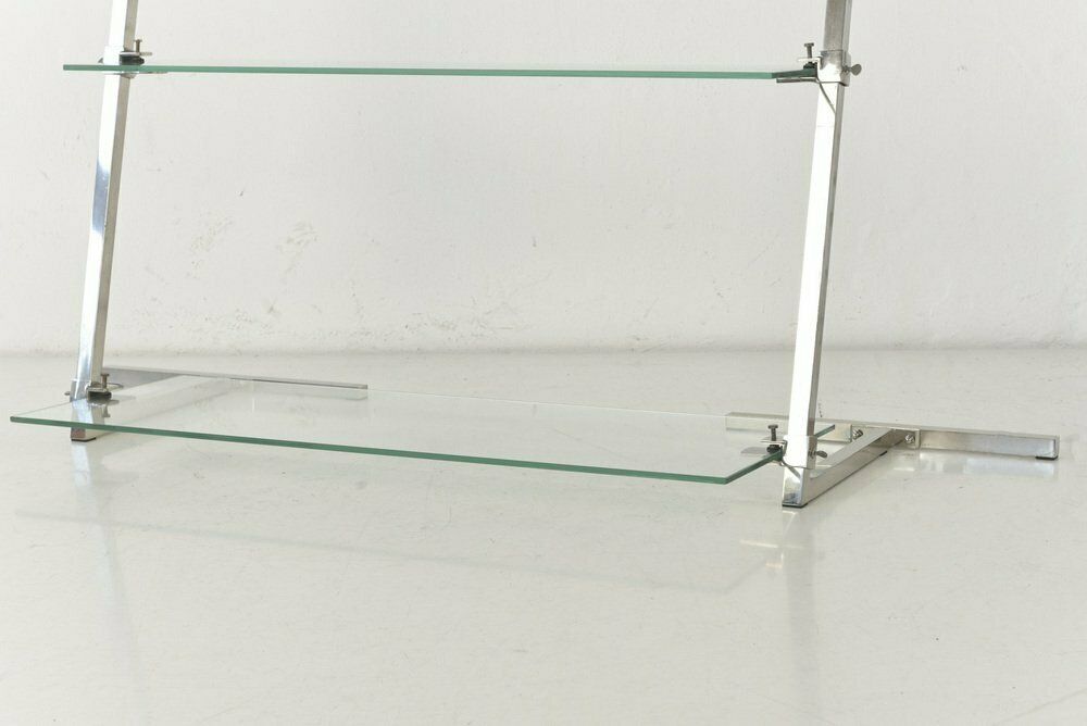 German Decoration Shelf In Steel Tube And Glass, 1930 photo 3555.0