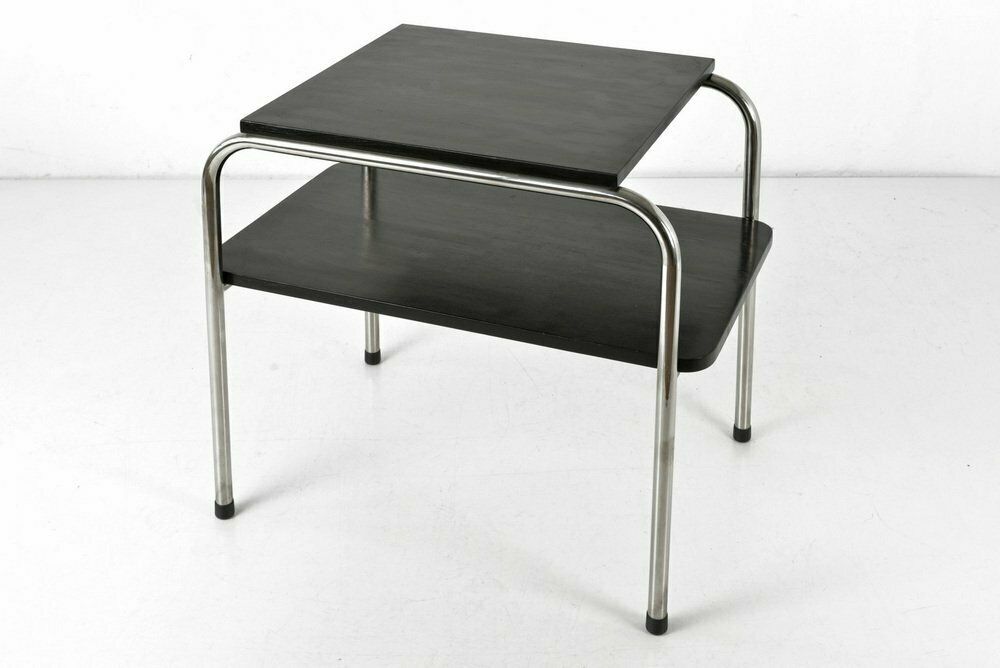 French Side Table In Steel Tube, 1930 photo 1077.0