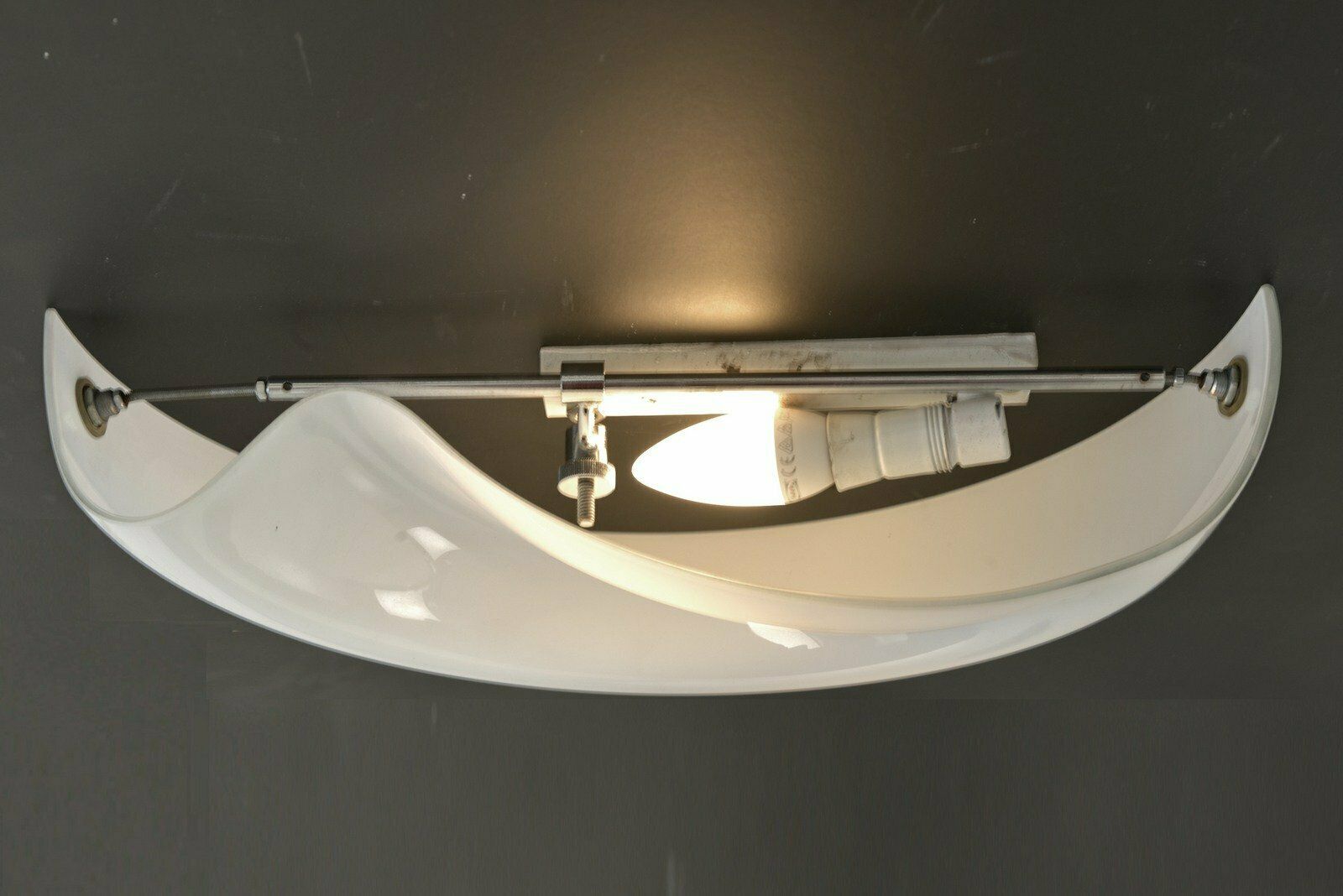 Lighting Italian Wall Lamps In Murano Glass From Vistosi, 1969, Set Of 2 photo