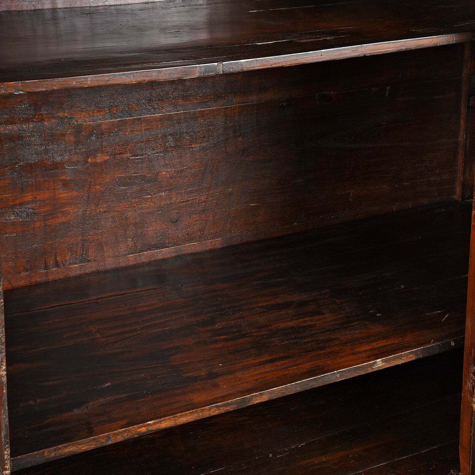 Chinese Walnut Wardrobe From Gansu, 19th Century photo vinterior