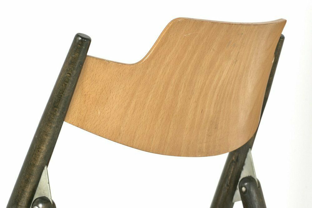 German Se 18 Folding Chairs By Egon Eiermann For Wilde+Spieth, 1950s, Set Of 4 photo furniture