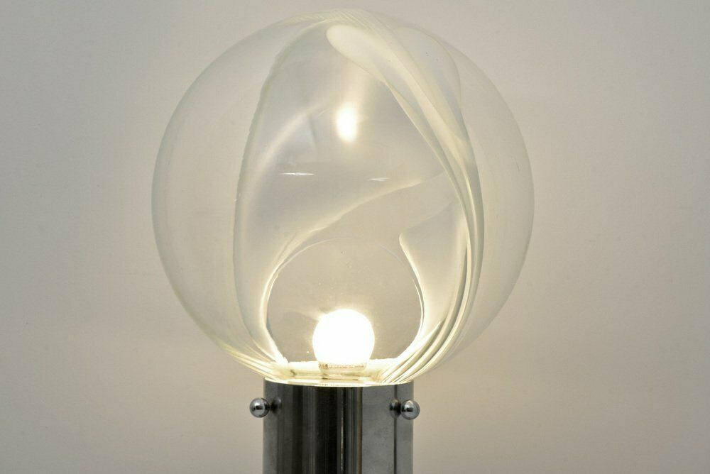 Lighting Italian Floor Lamp In Murano By Toni Zuccheri For Mazzega, 1968 photo