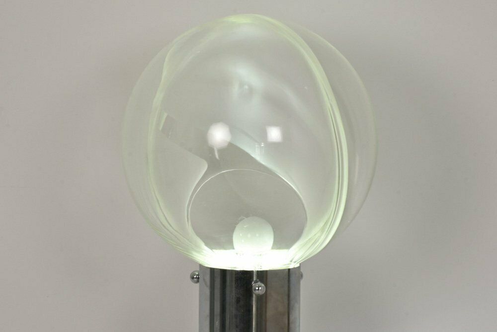 photo vinterior Italian Floor Lamp In Murano By Toni Zuccheri For Mazzega, 1968