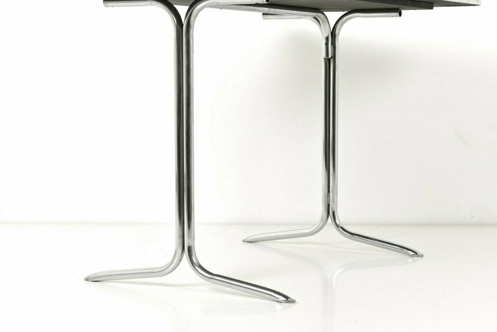 German Dining Table In Steel Tube From Mauser Werke Waldeck, 1950s photo 2303.0