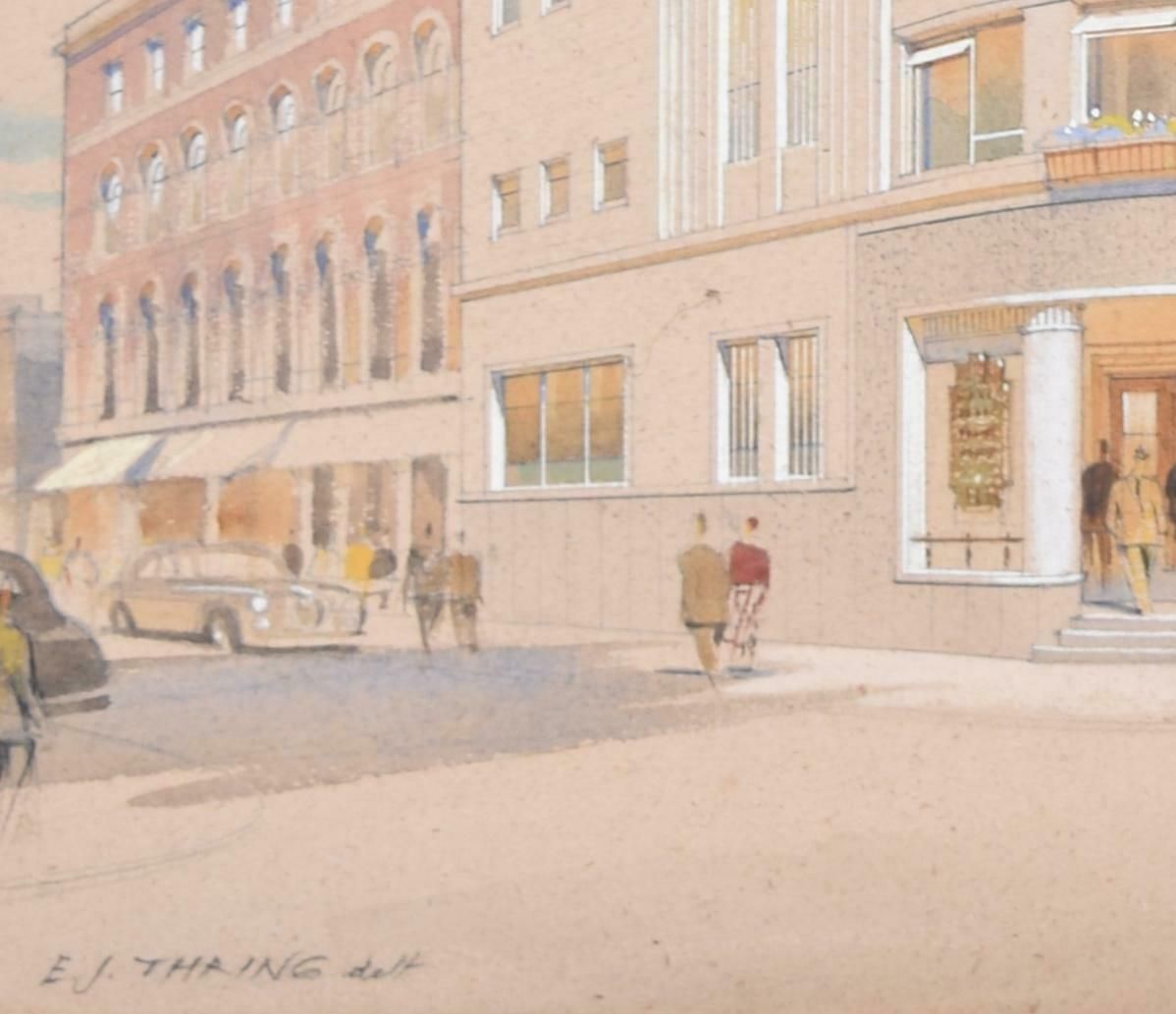 Edmund J Thring Design For St Nicholas House, High Street, Bristol By Edmund J Thring photo 2450.0