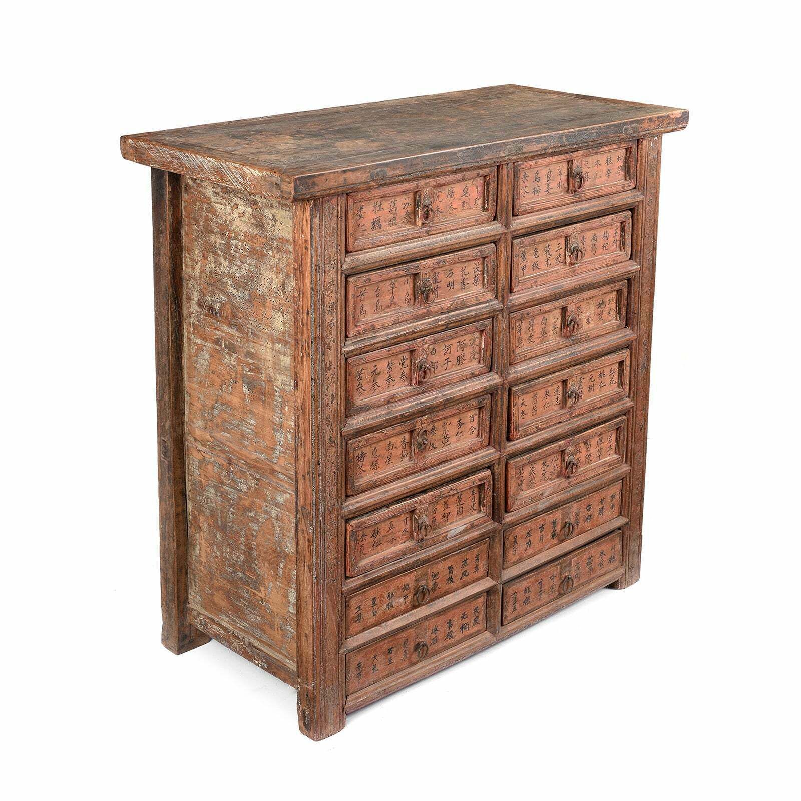 Antique Chinese Apothecary Chest, 19th Century photo Furniture