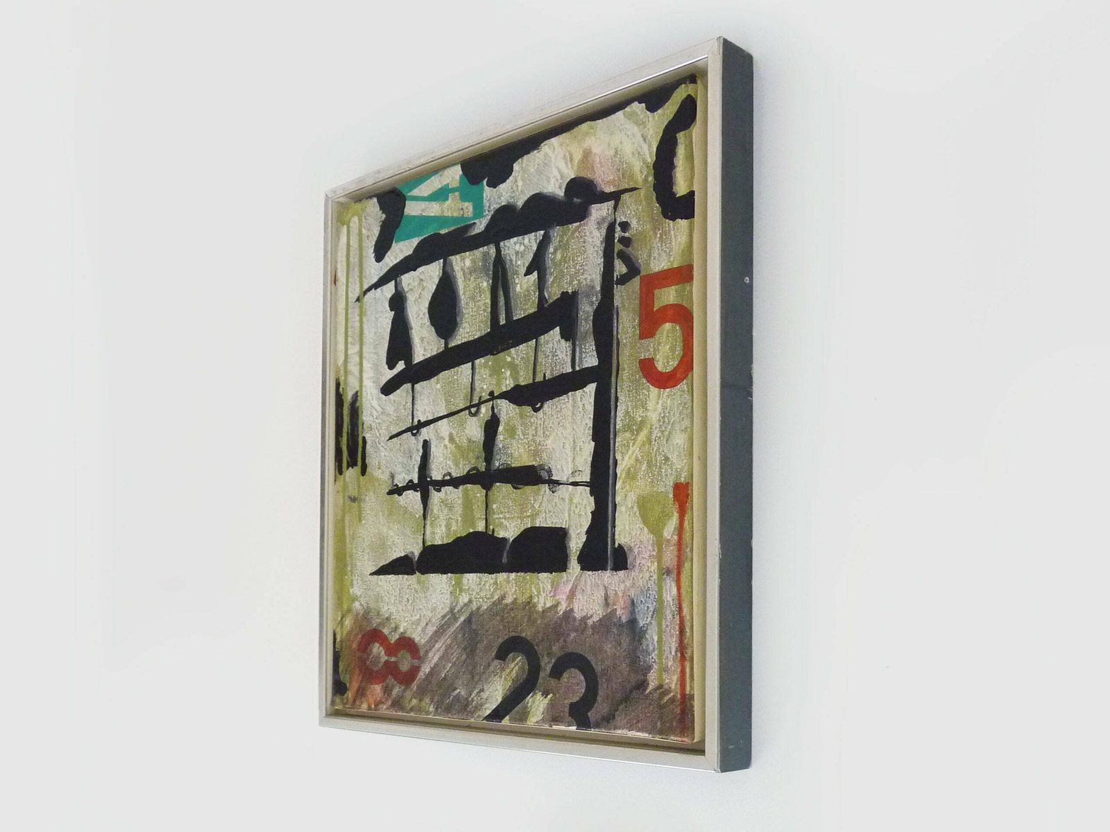 Oil On Canvas Bent Karl Jacobsen (1934 2004). 1995 photo vinterior