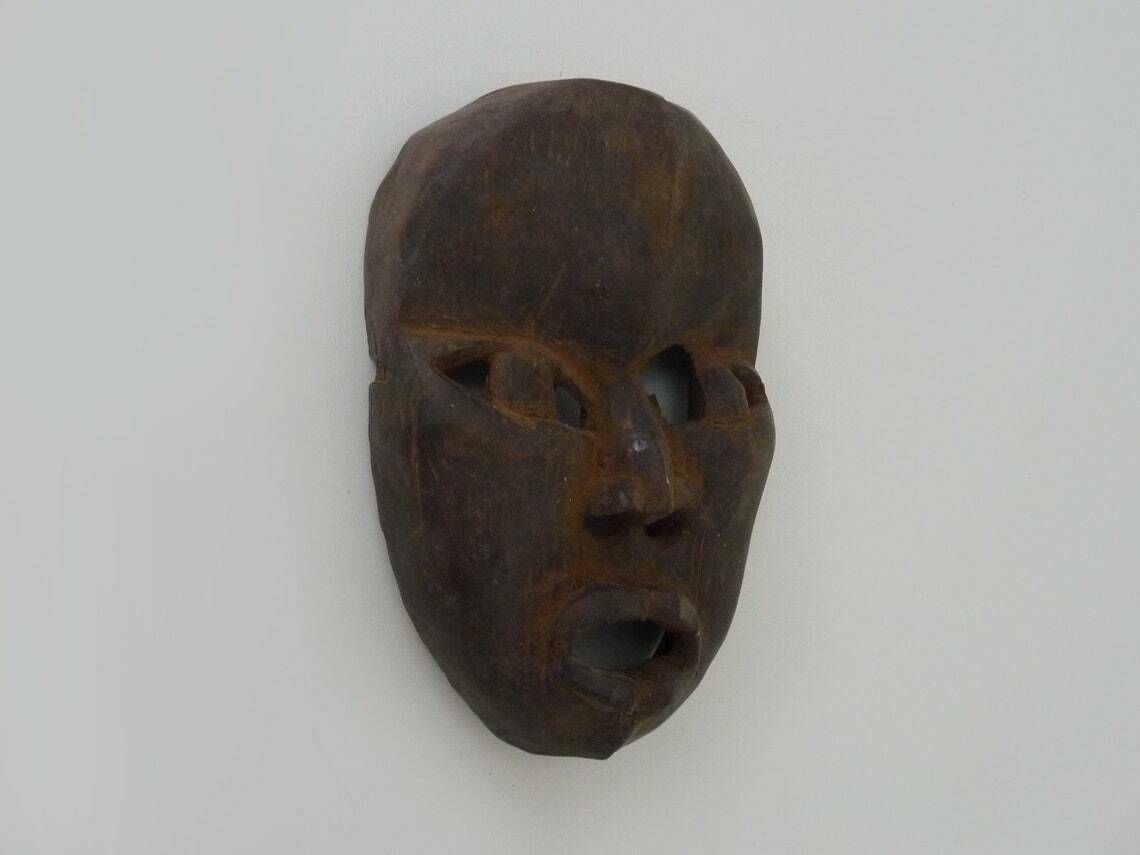 Kran Mask From Ivory Coast. African Tribal Art. Primitive Art photo furniture