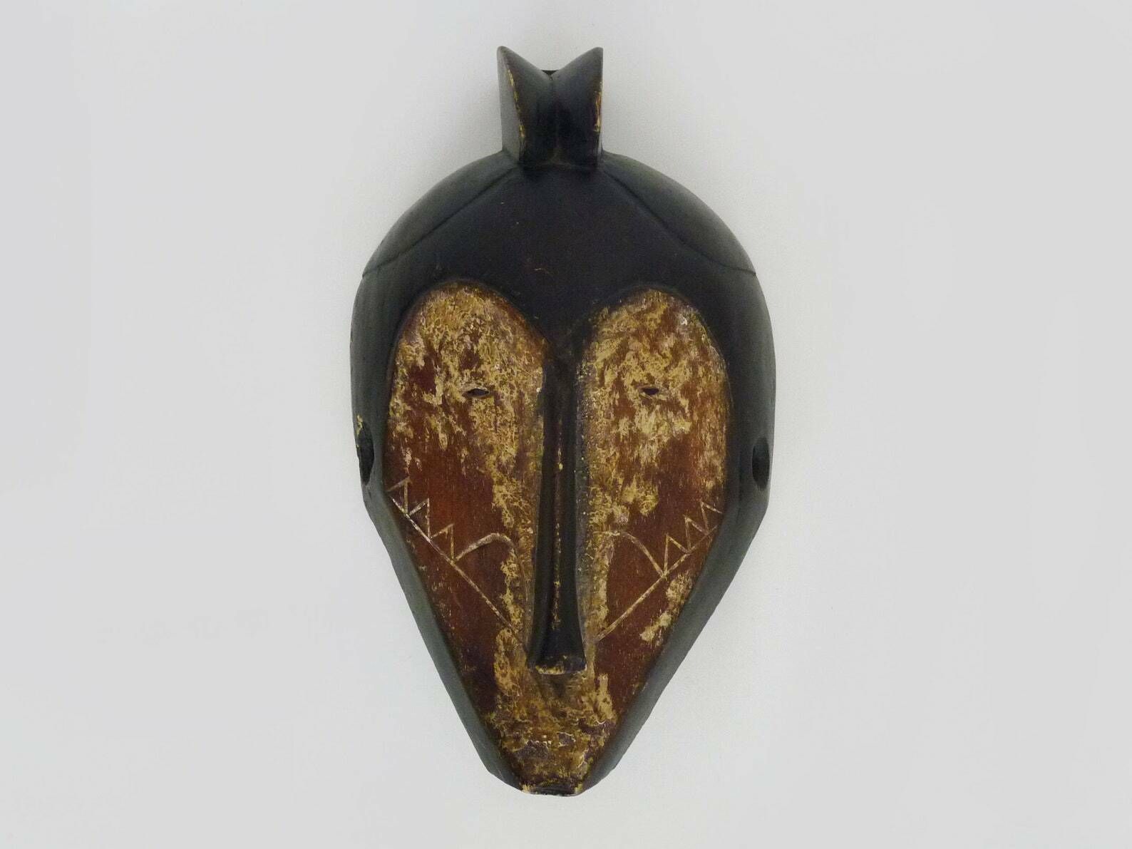 Old Wooden Fang Mask From Gabon African Tribal Art