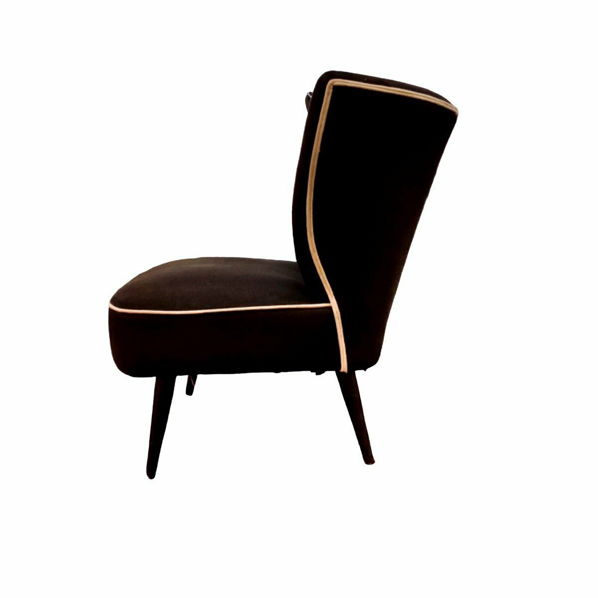 Scandinavian Design Cocktail Fireside Chair 1950 photo for sale