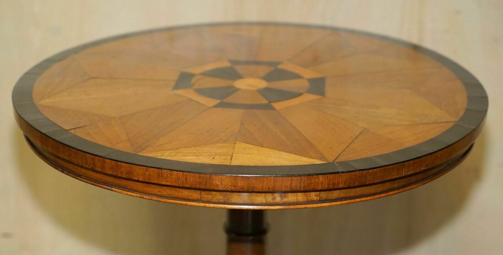 Sublime Fully Restored Circa 1840 Antique Specimaine Wood Occasional Side Table photo for sale