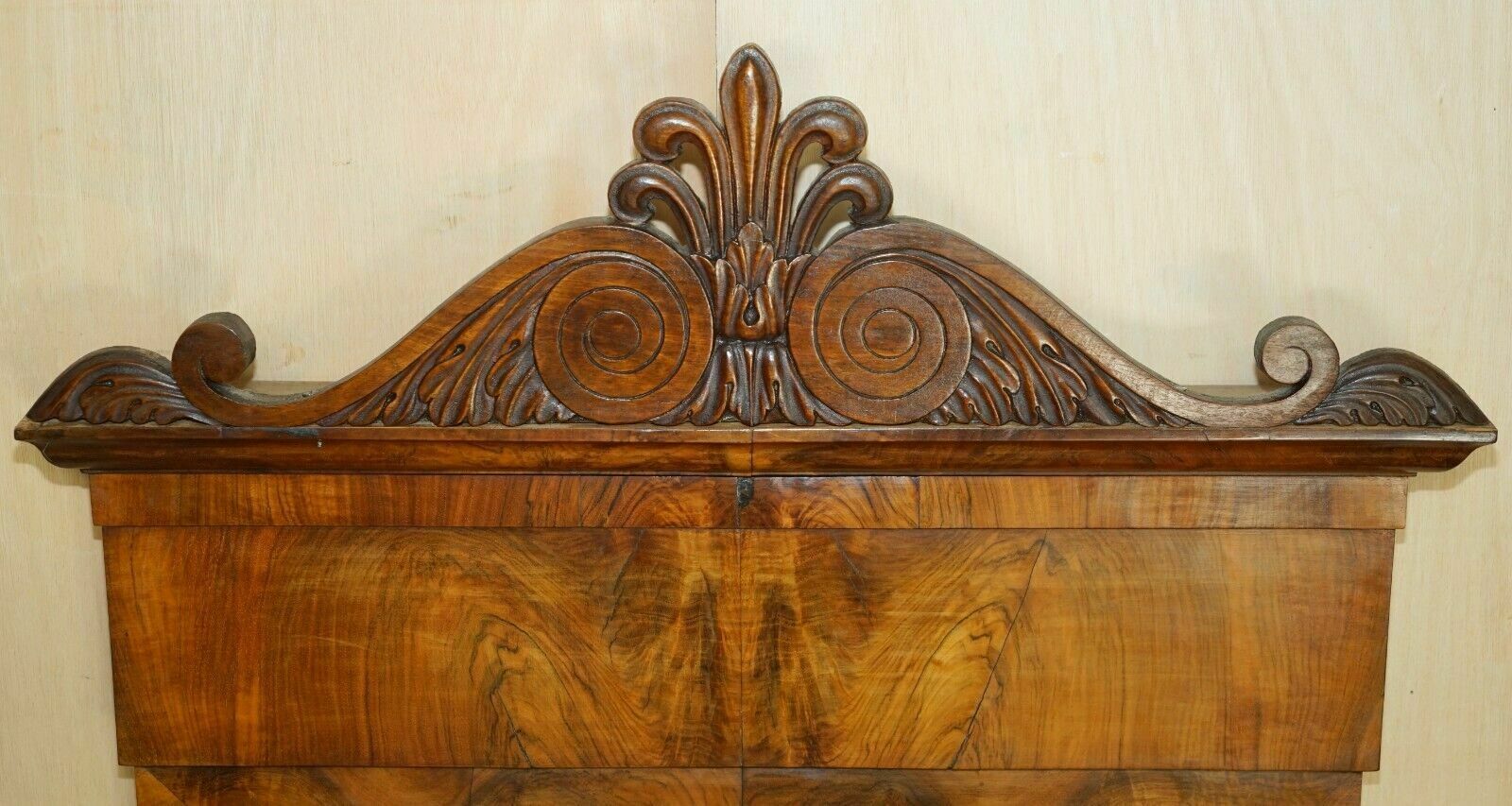 Pair Of Fully Restored Antique Circa 1815 Regency Walnut Console Tables & Mirror photo vinterior