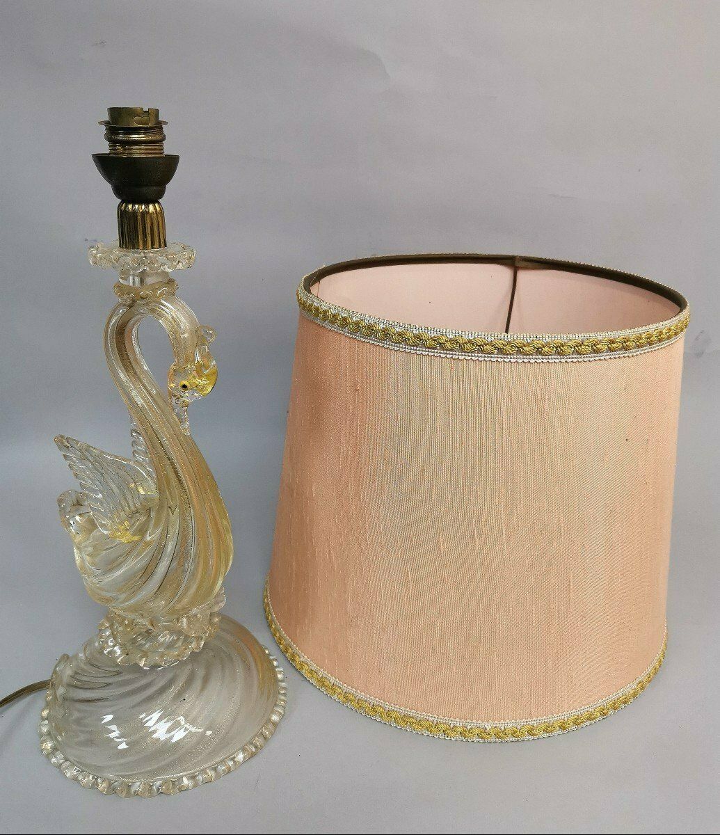 Lampe en verre de Murano, début du XXe siècle photo buy