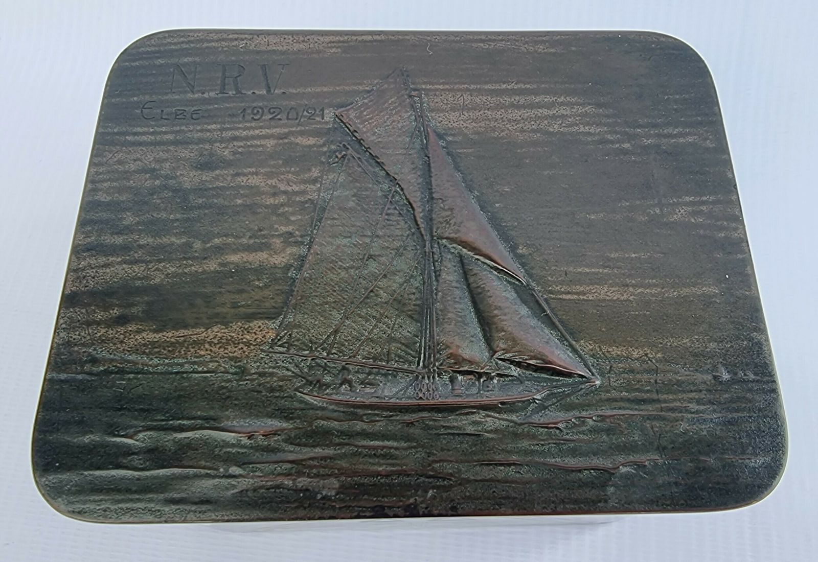 A Rare Early Competitive Sailing Presentation Box Which Is Of Nautical Interest And Made By W.M.F. photo furniture