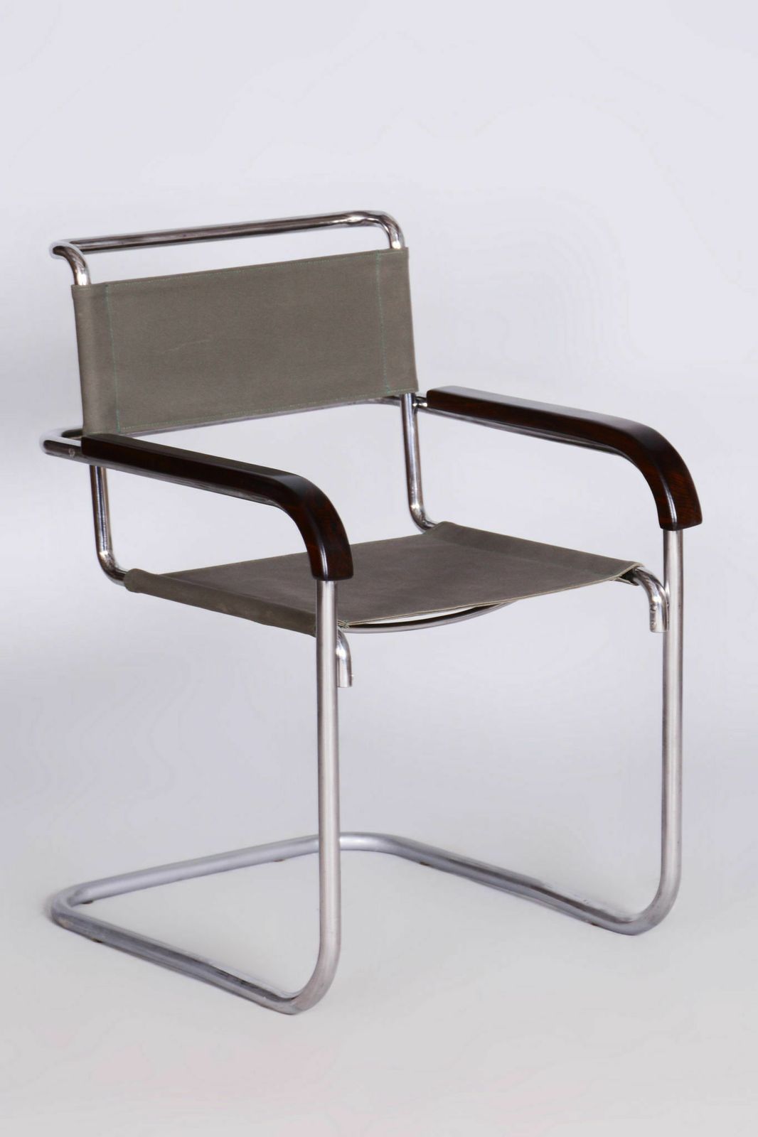 Restored Bauhaus Armchair, Thonet, Marcel Breuer, Czechia, 1930s