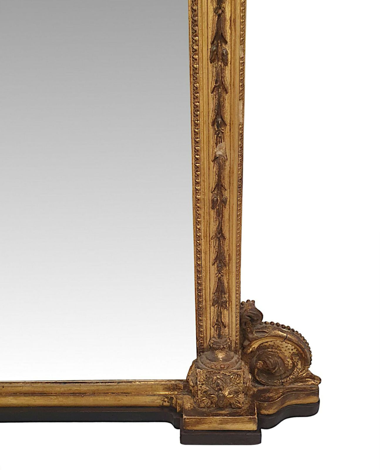 A Fabulous 19th Century Giltwood Pier Or Dressing Mirror photo 2327.296