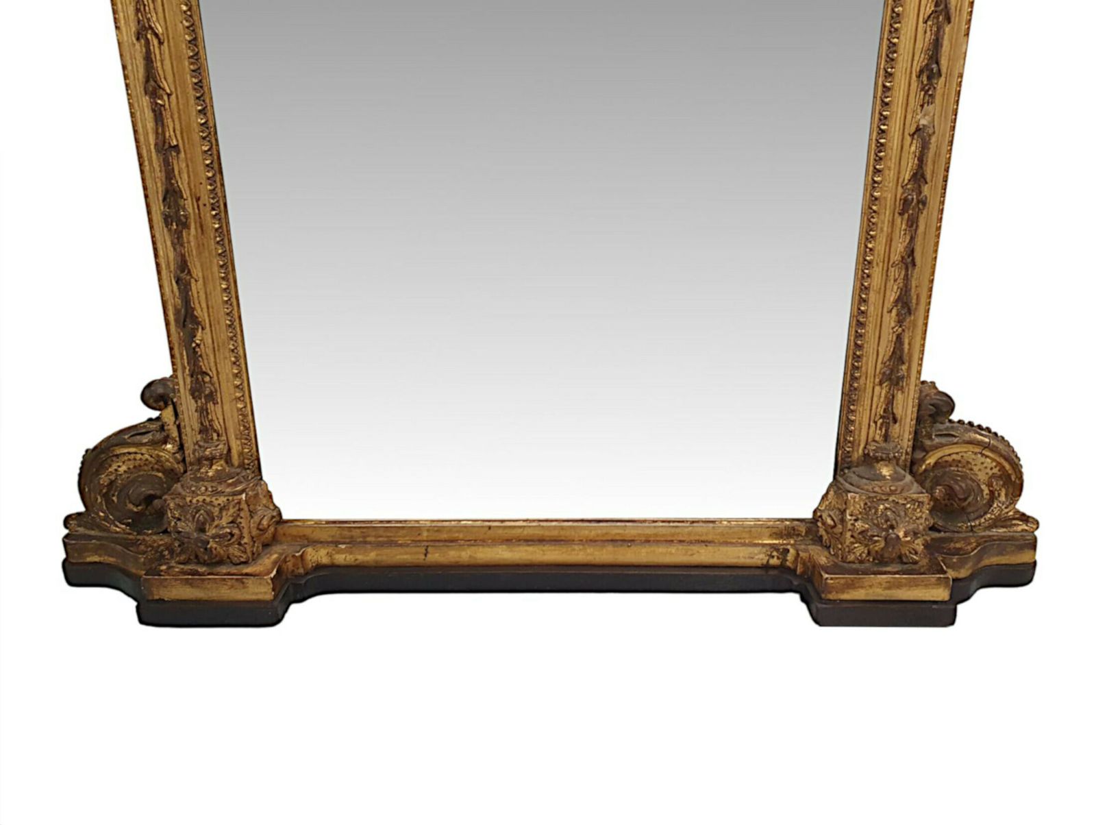 A Fabulous 19th Century Giltwood Pier Or Dressing Mirror photo buy