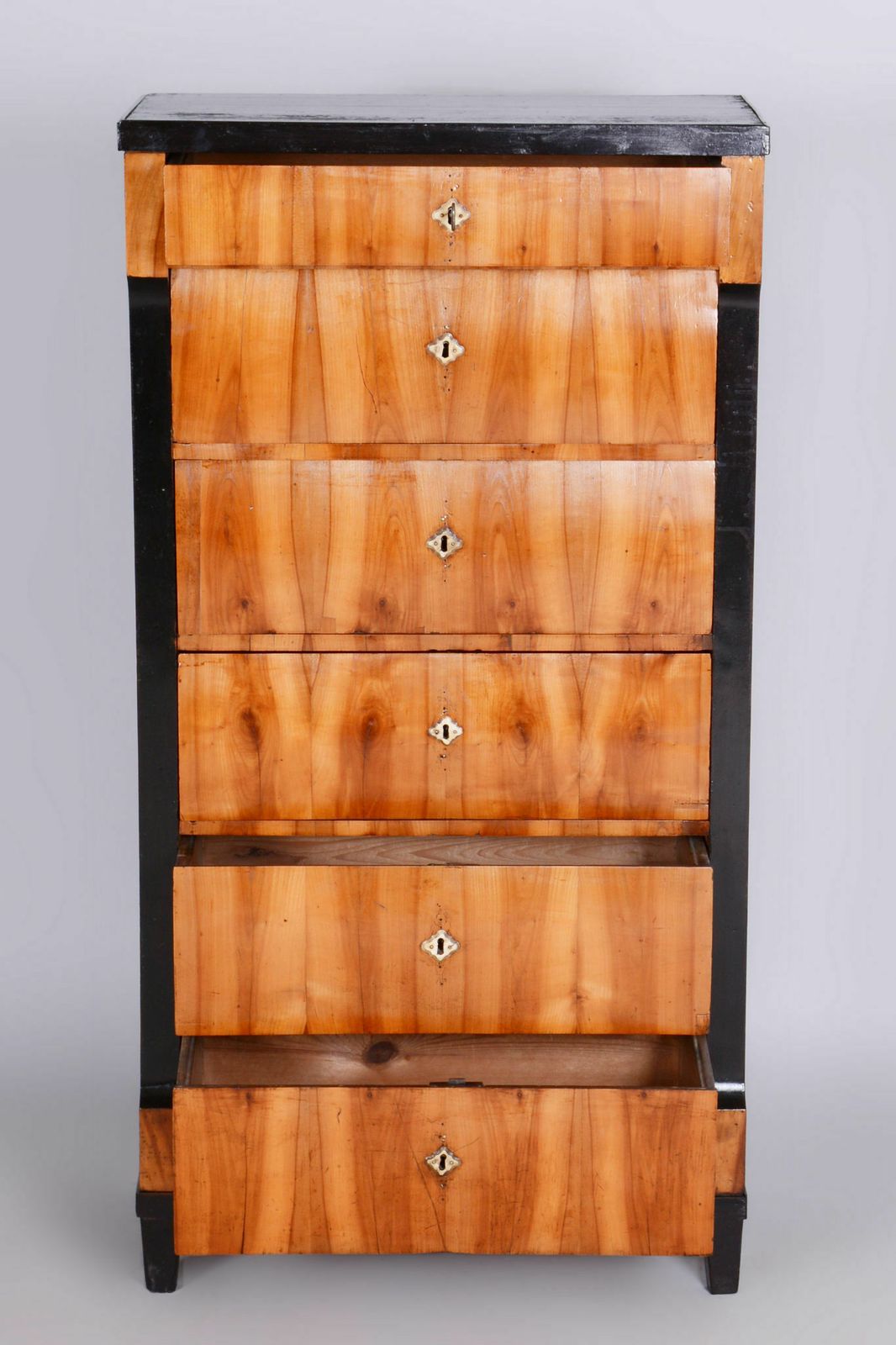 photo buy Restored Biedermeier Cherry Tree Etagere, Revived Polish, Vienna, Austria, 1810s