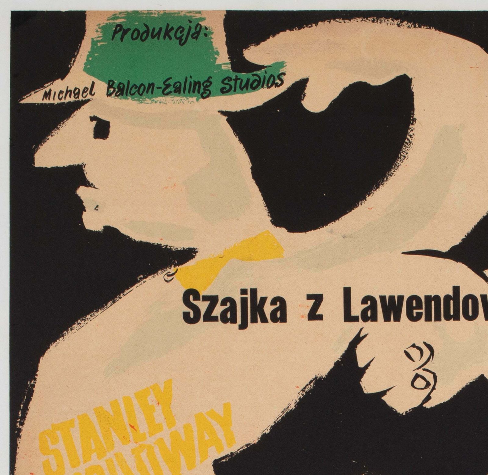 The Lavender Hill Mob 1956 Polish A1 Film Poster, Jan Mlodozeniec photo for sale