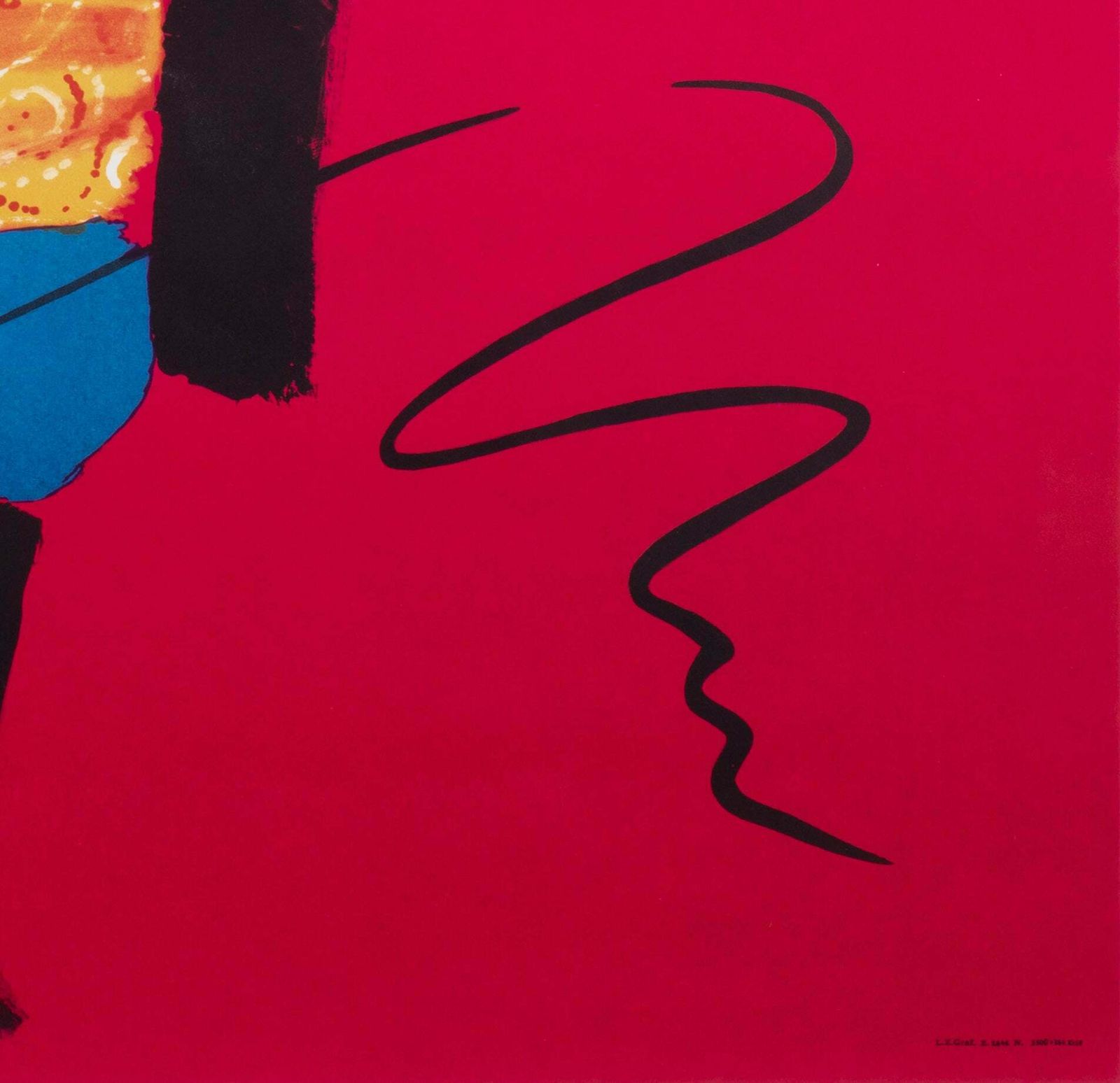 Cyrk Ringmaster Horse 1970 Polish Circus Poster, Waldemar Swierzy photo vintage