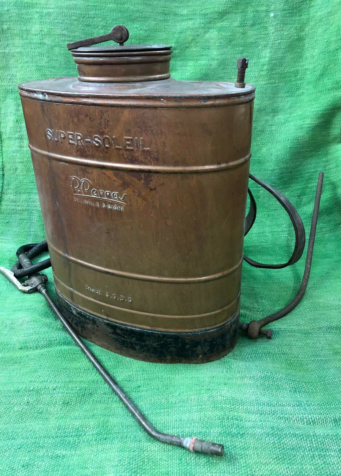 Orginal Vintage Super Soleil French Agricultural Spray