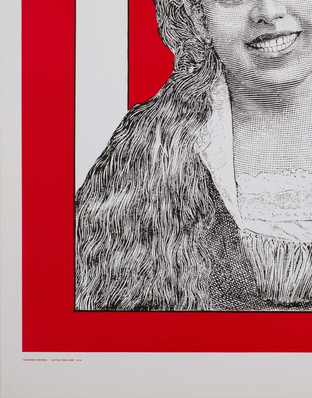 Women's Lib Punch Your Teeth In 1970s American Political / Protest Poster photo Art