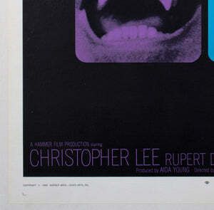 Dracula Has Risen From The Grave 1969 Us International 1 Sheet Film Poster , Steve Frankfurt & Phillip Gips photo buy
