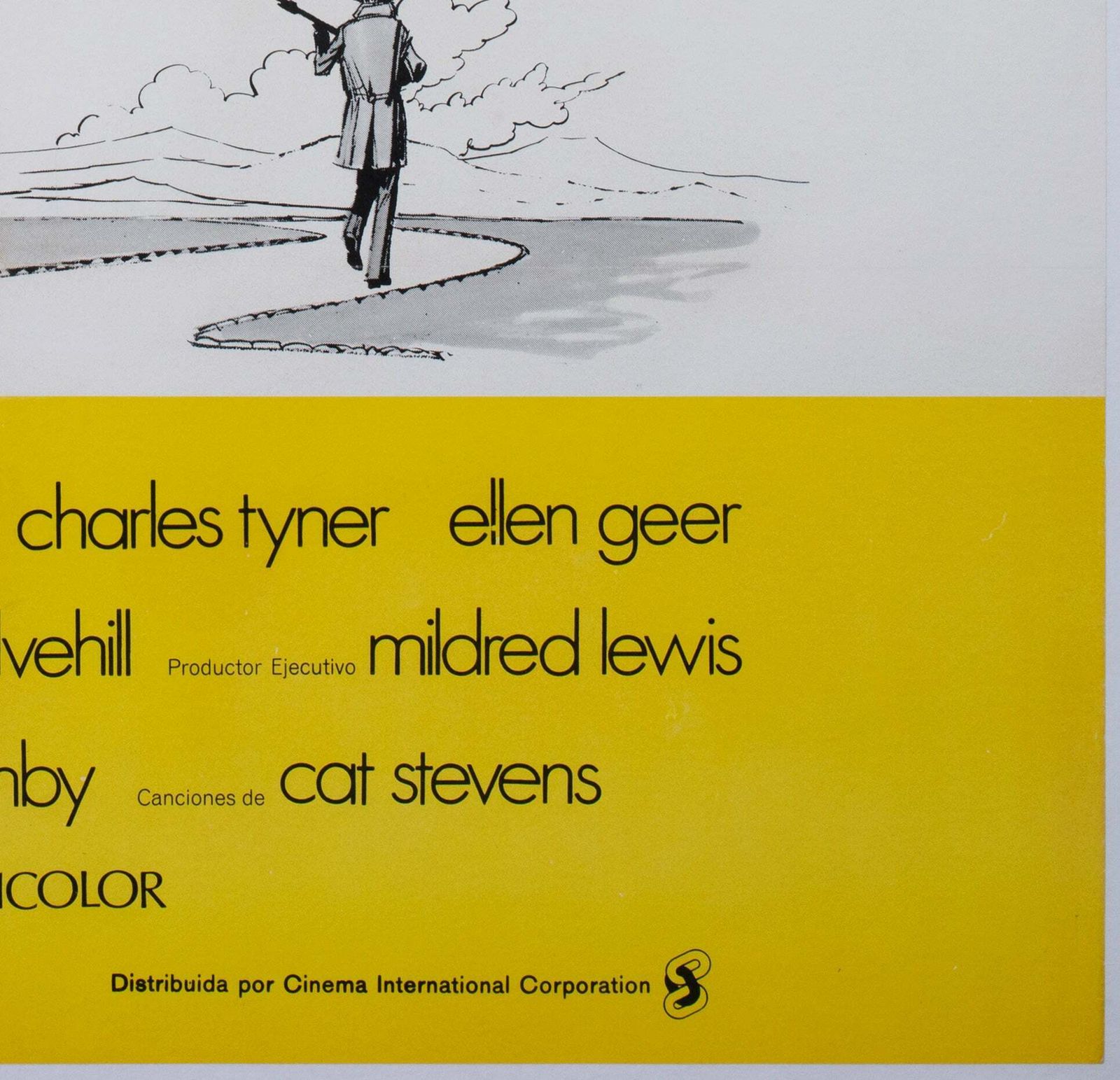 Harold And Maude 1972 Argentinian 1 Sheet Film Poster photo vintage