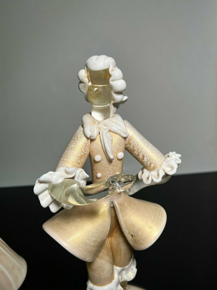 Murano Glass Figurines From Cenedese Vetri, Italy, Set Of 2 photo 1500.0
