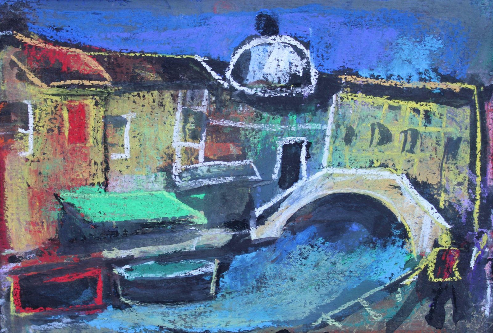 Georgs Barkans Travel Notes 2007. Paper, Pastel, 2007 photo furniture