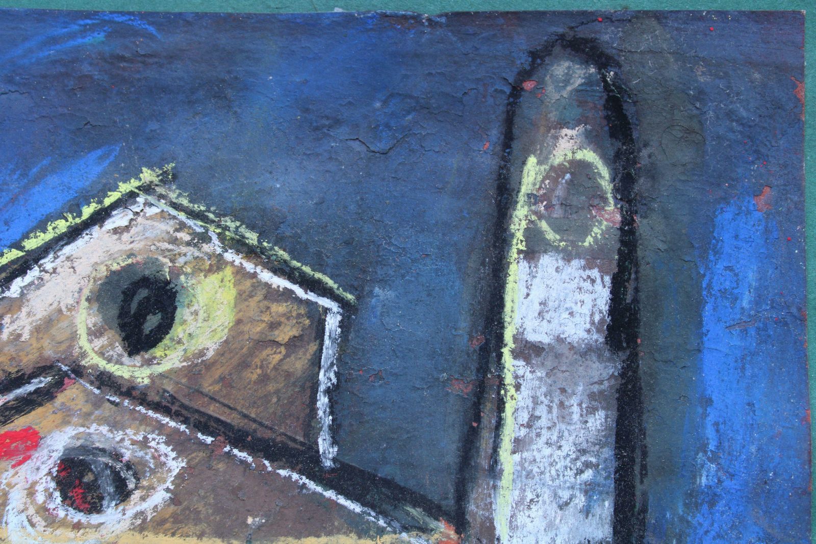 Georgs Barkans Venice At Night 2007. Paper, Pastel, 2007 photo Art
