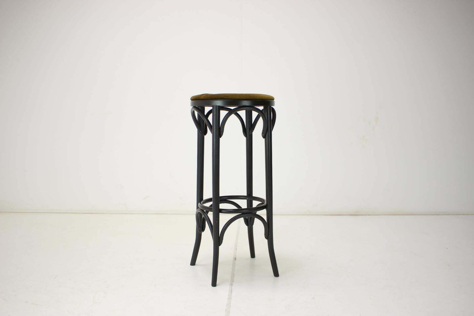 Midcentury Bar Stool Ton, Czechoslovakia 1980s photo furniture