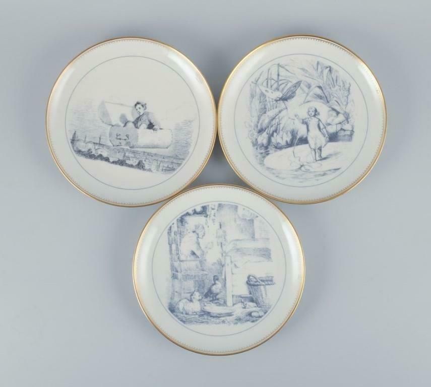 Bing & Grøndahl, A Set Of Eleven Porcelain Plates With H. C. Andersen Motifs. photo Home Decor