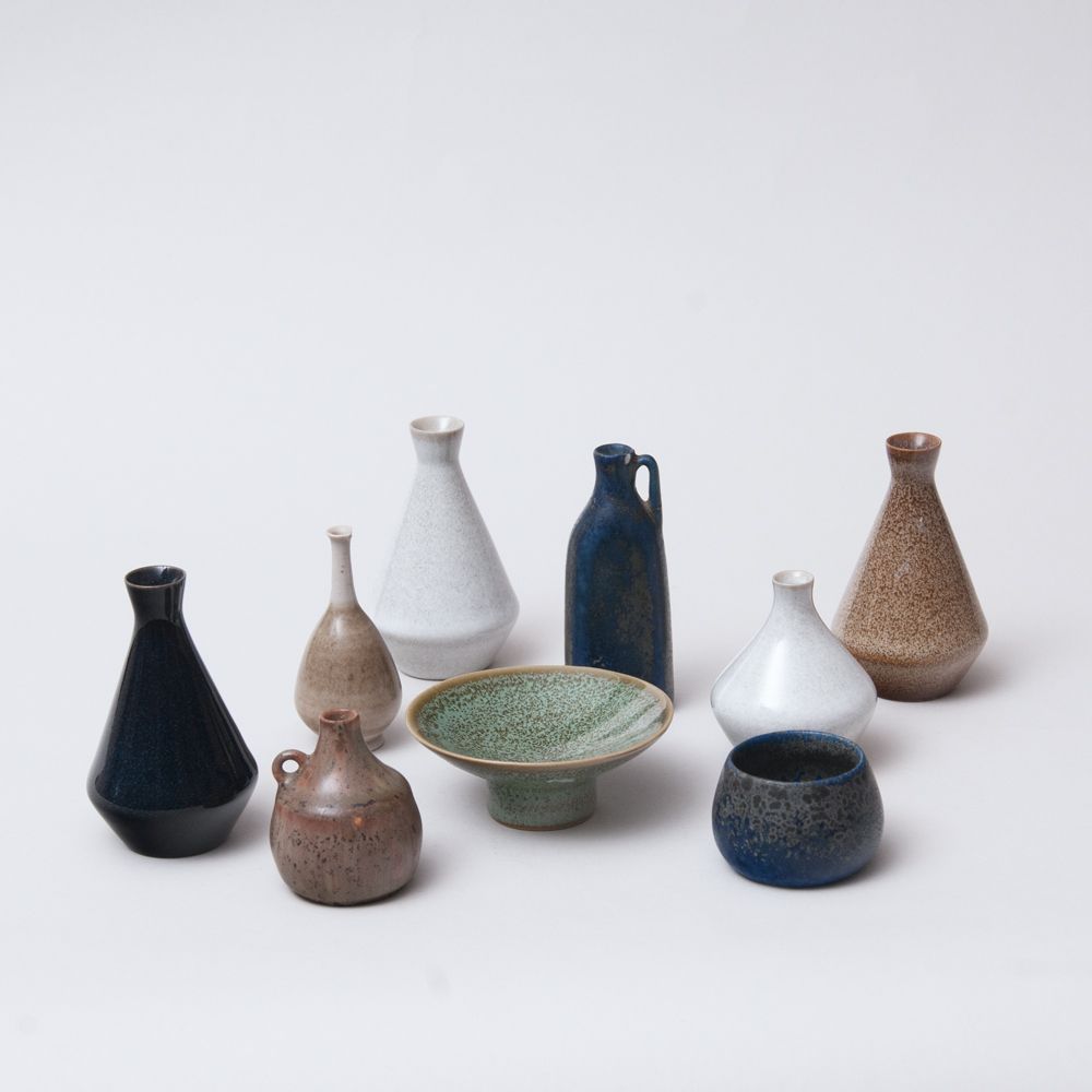 photo furniture Bertil Lundgren Blue Miniature Vase