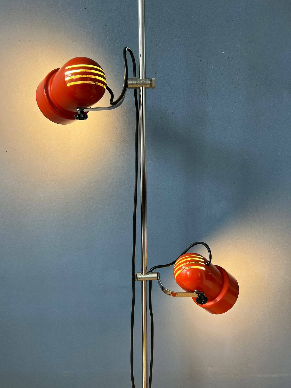 Rode Mid Century Space Age Vloerlamp photo furniture