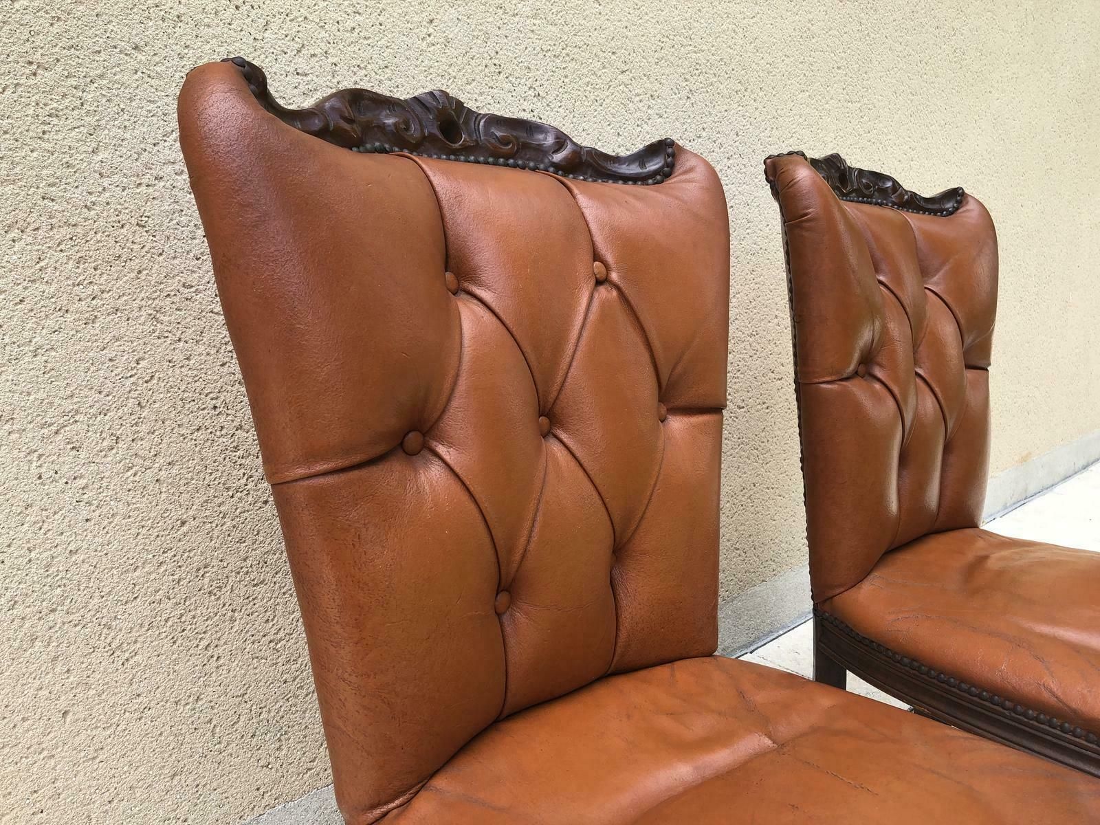 photo furniture French Pair Of Low Bedroom Parlour Chairs Occasional Chairs