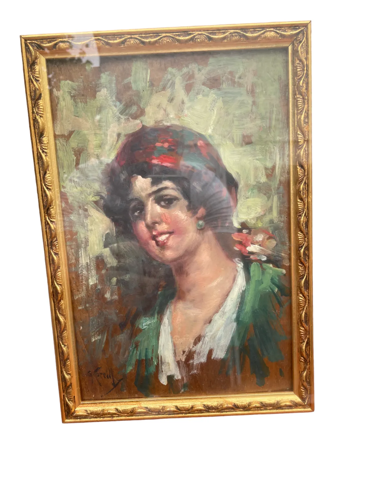 Portrait Of A Young Italian Girl